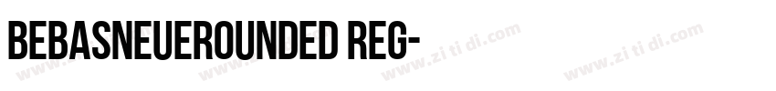 BebasNeueRounded Reg字体转换
